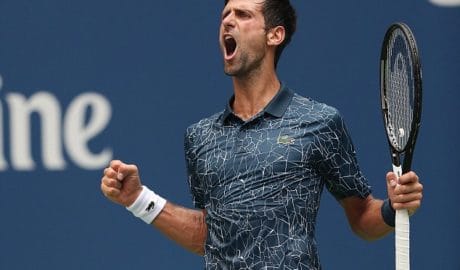 Novak Djokovic Goes Through Despite Dropping a Set 6