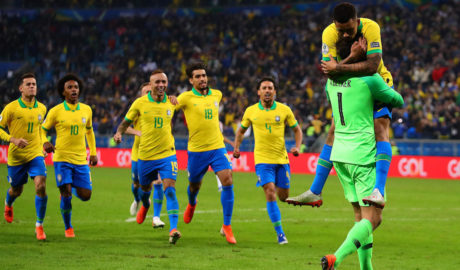 Brazil Knock Out Messi's Argentina In Copa America 6