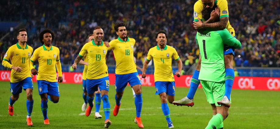 Brazil Knock Out Messi's Argentina In Copa America 1