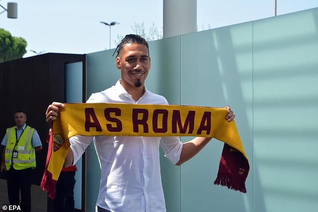 Chris Smalling Joins AS Roma on Season Long Loan 1
