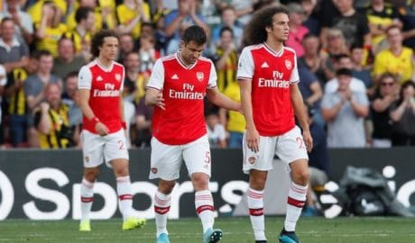 Arsenal Welcome Rob Holding In Calamitous Defense as Ozil is Rested 3