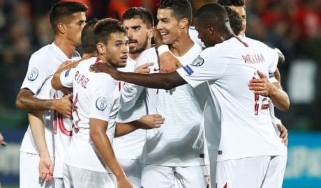 Ronaldo Scores 4 as Portugal Beat Lithuania in Euro Qualifiers 4