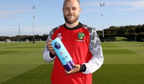 Teemu Pukki is the August English Premier League Player of the Month 7