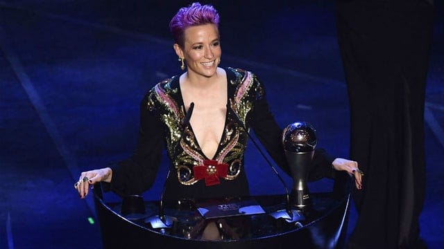 Rapinoe Encourages Footballers to Change the World 1