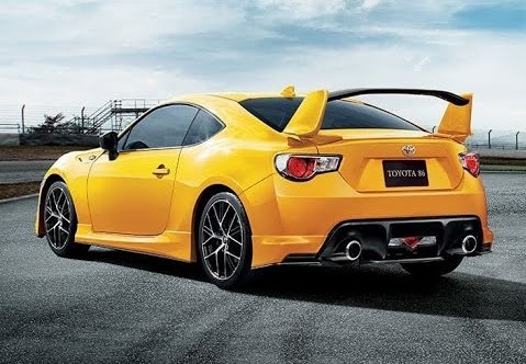 Toyota 86 GT Yellow Limited - Newslibre