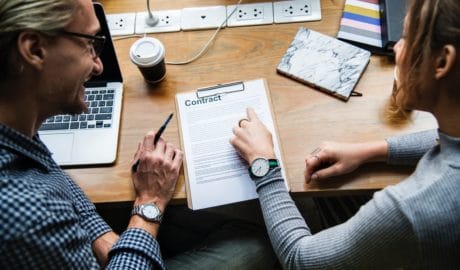 adult-cheerful-clipboard