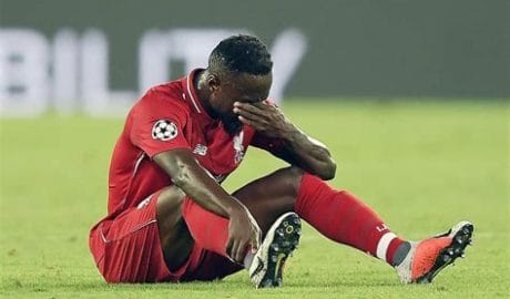 Naby Keita injured playing for Guinea in the international break.