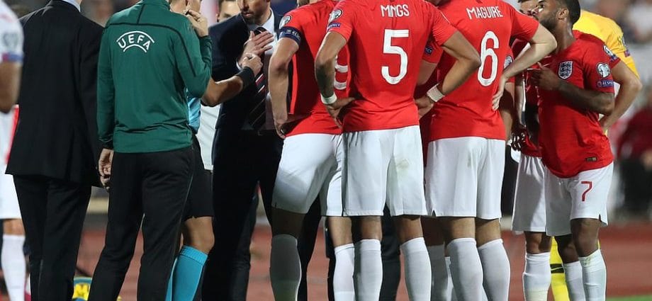 England Make Huge Racism Statement in Bulgaria 1