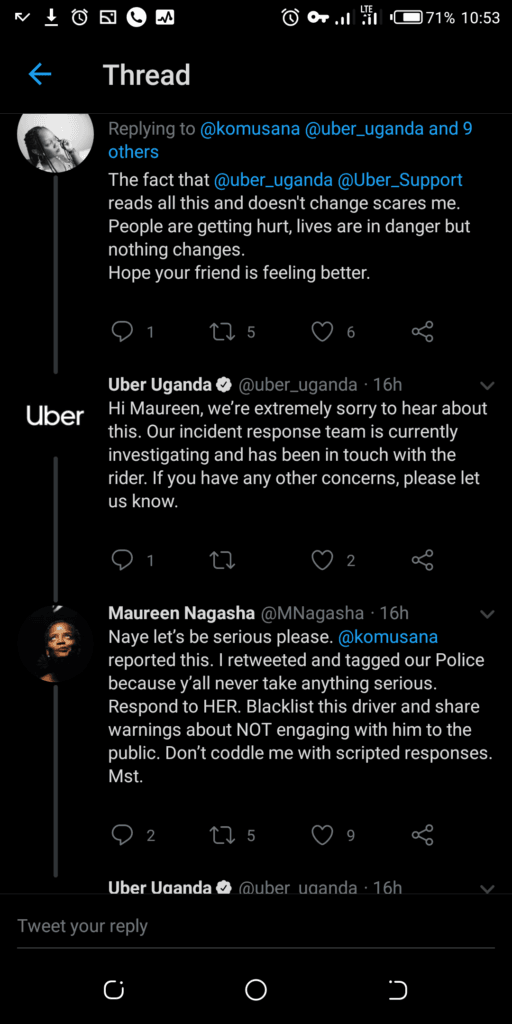 Lady Survives Being Kidnapped By Uber Driver 1