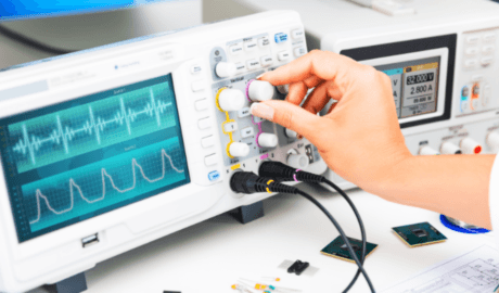 An oscilloscope is simply a device used to measure the voltage of a circuit.