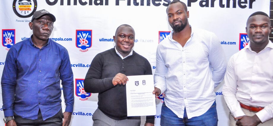 SC Villa Enters 3 Year Partnership with Ultimate Fitness Kampala - Newslibre