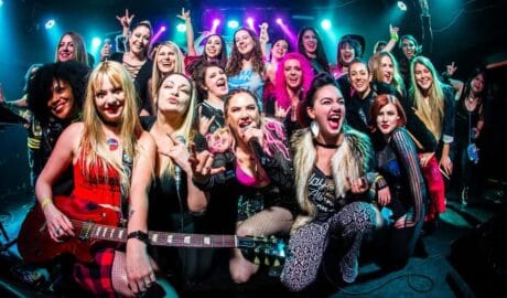 Gritty In Pink x Punk Rock and Paint Brushes Team Up for All Female Music and Art Show - Newslibre