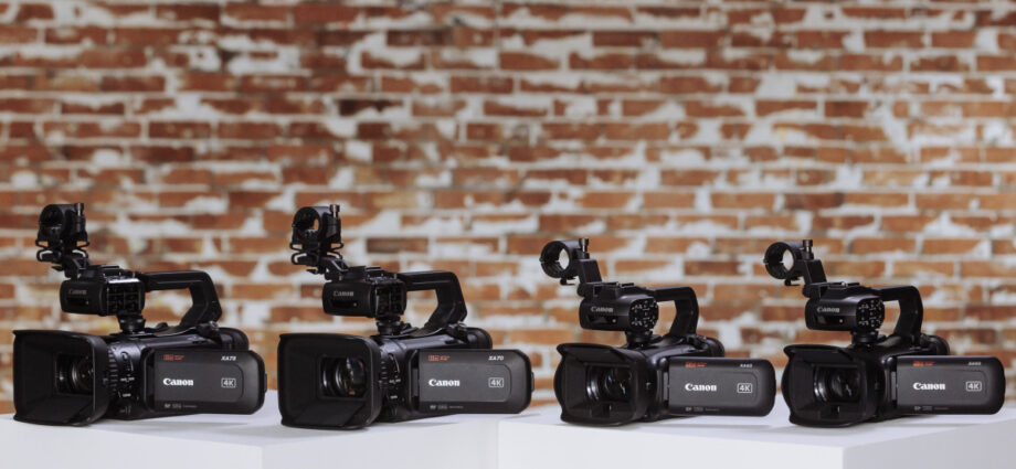 Canon Launches 5 New Versatile 4K Camcorders - Newslibre