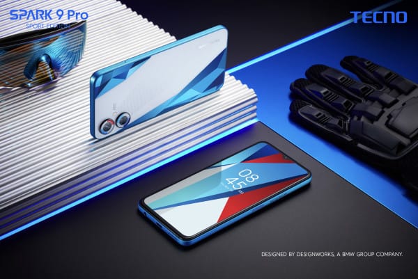 BMW Designworks Helped Tecno Bring It's Sporty TECNO Spark 9 Pro Sport Edition to Life - Newslibre