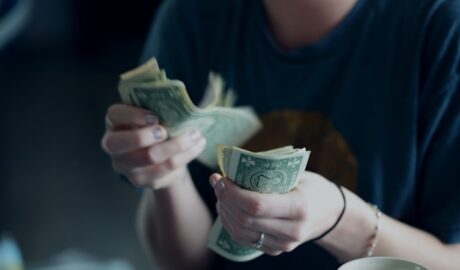 counting dollars cash business
